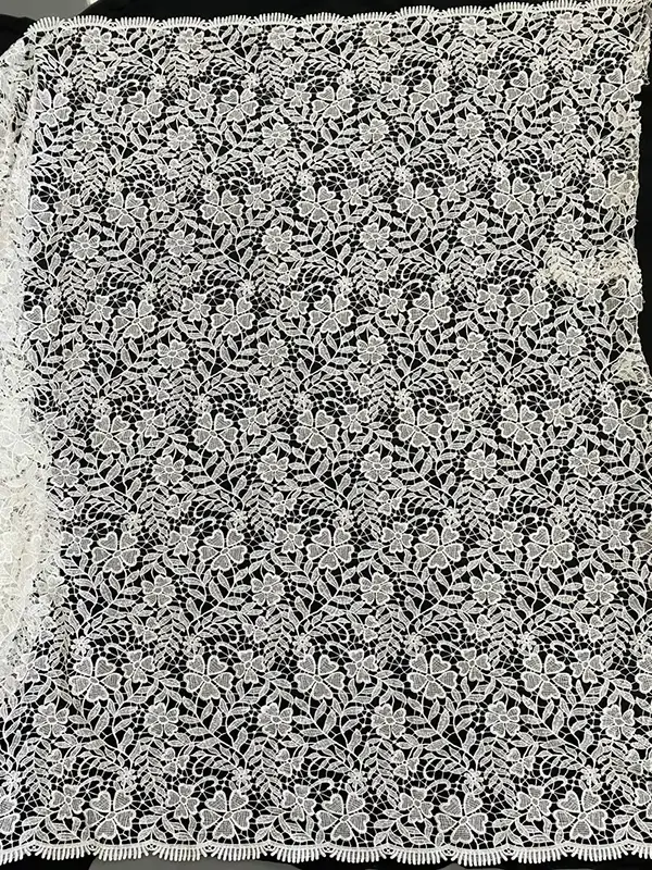 Wholesale Custom Tulle Fabric Embroidery Lace Fabric