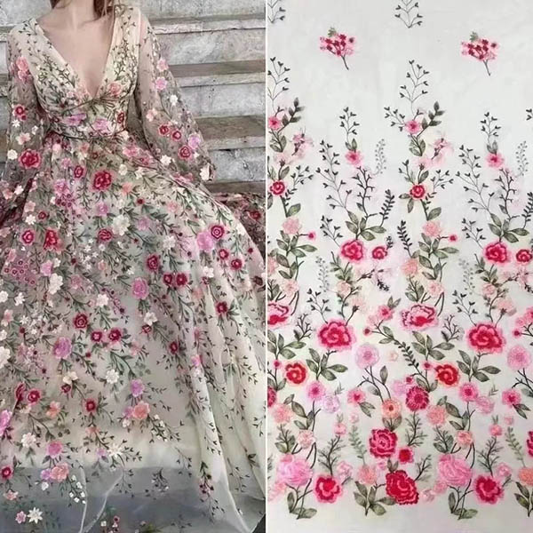 Damit pangkasal Lace Tela